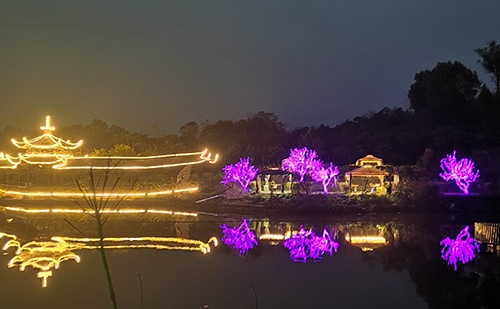黄色糖心视频魚塘夜色